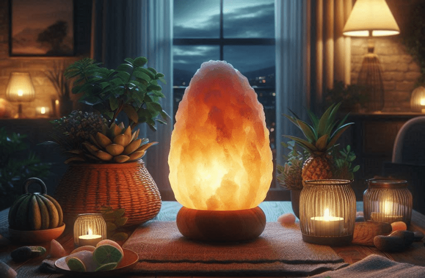 Health and Spiritual Benefits of Pink Himalayan Salt Lamp